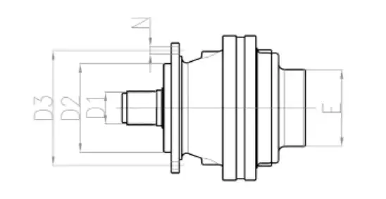 Pg Series Feed Mixer Planetary Gearbox
